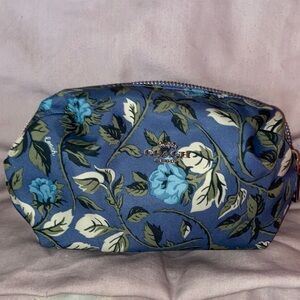 Coach Sleeping Roses Cosmetic Bag Like New!